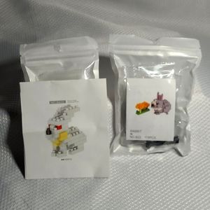 2 Building Kits: rabbit & hare